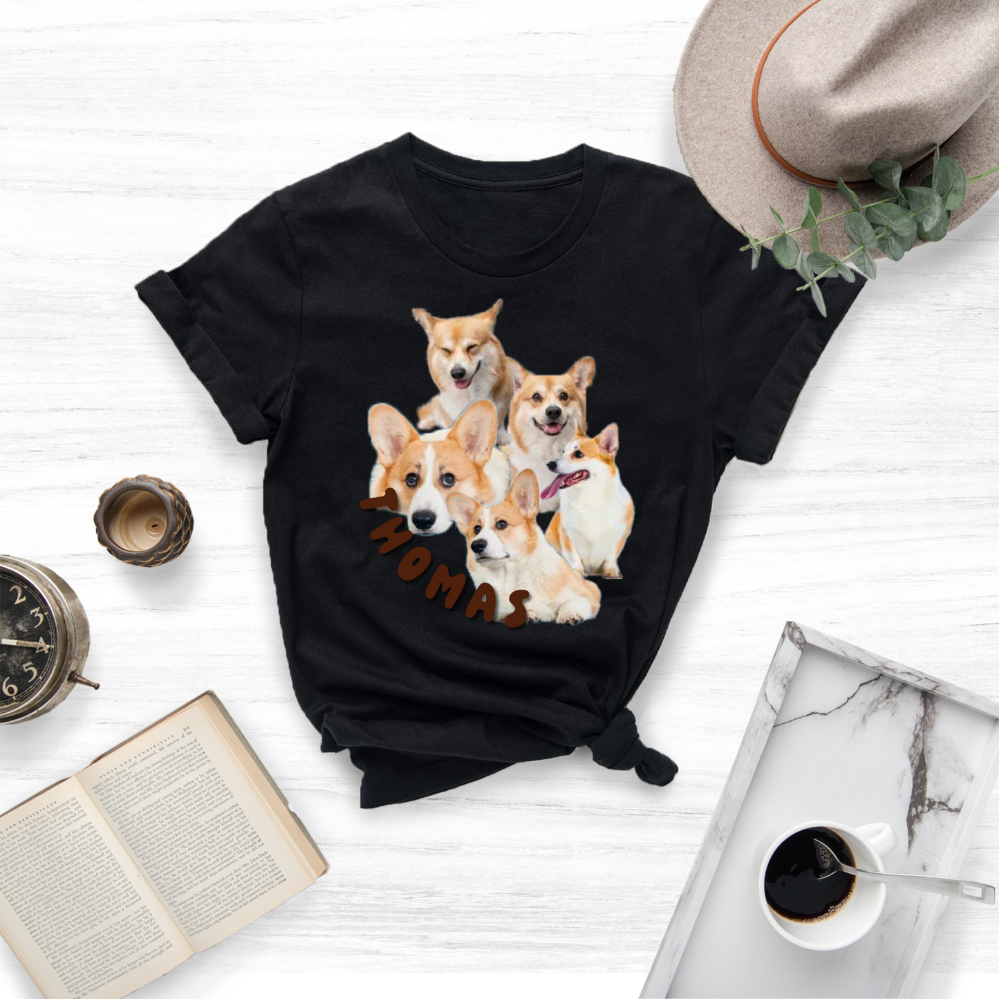 Show off your furry friend's unique personality with a personalized pet shirt.
