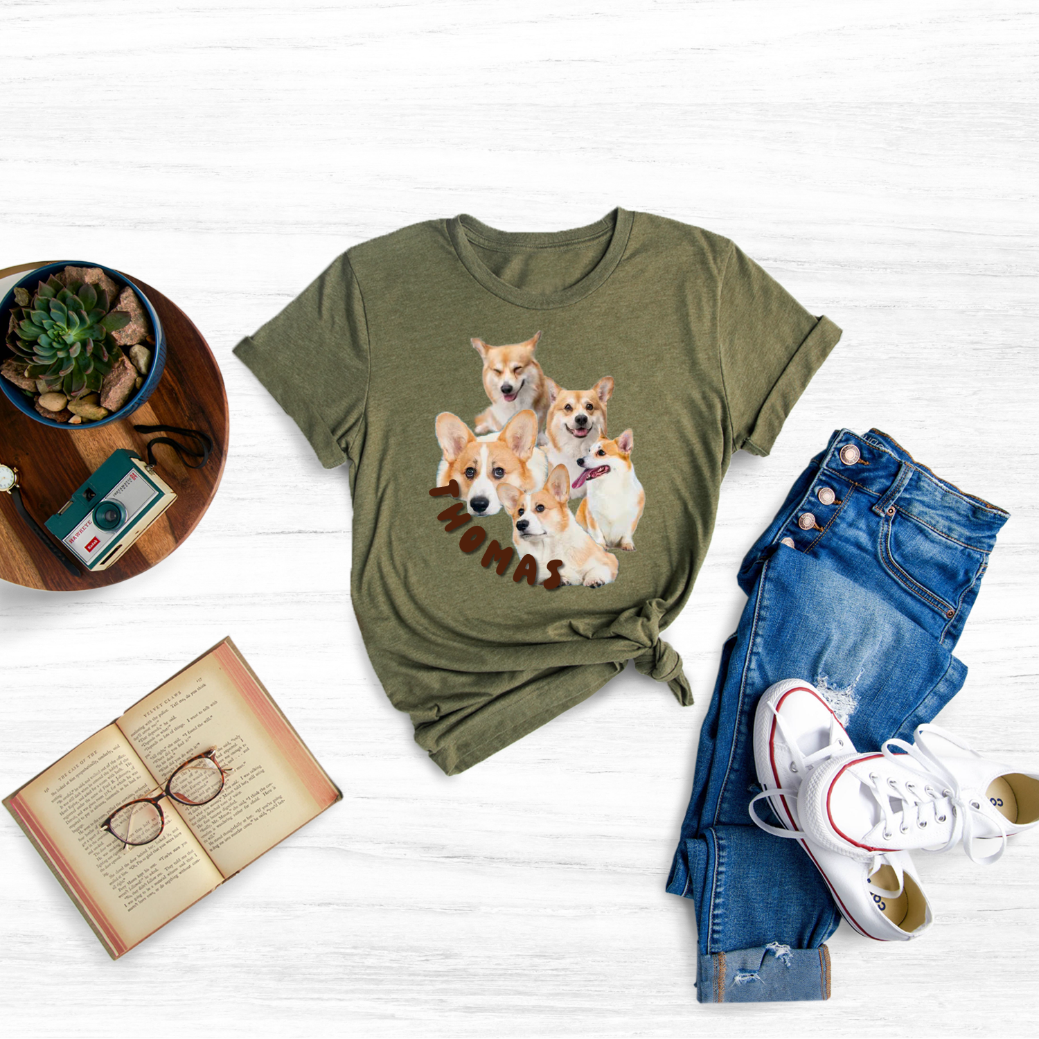 Show off your furry friend's unique personality with a personalized pet shirt.