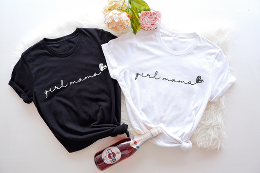 Proud Girl Mama t-shirt: Celebrating the joys and challenges of raising daughters. 