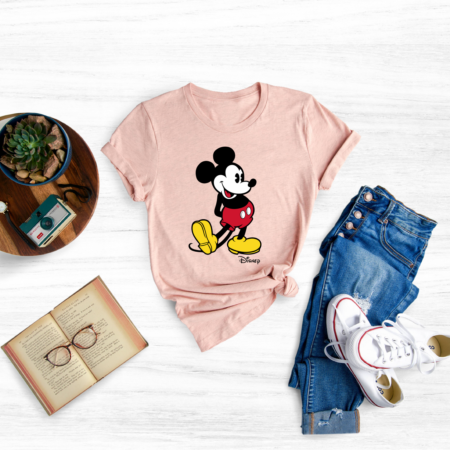 Disney Classic Mickey Mouse Pose tshirt, Vintage Disney shirt, Disney Classic Mickey Mouse Shirt, For Woman, Mickey Tshirt, Disneyword shirt