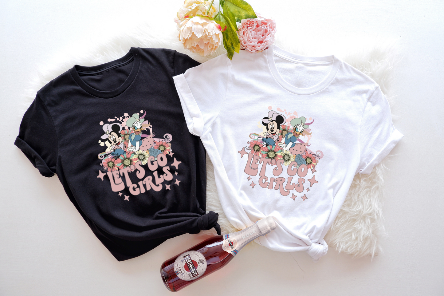 Disney Let's Go Girls Shirt , Minnie Daisy Cowgirls Shirt, Retro Western Country Howdy Shirt, Long Live Cowboy Yee Haw Tee, Disneyland Gift