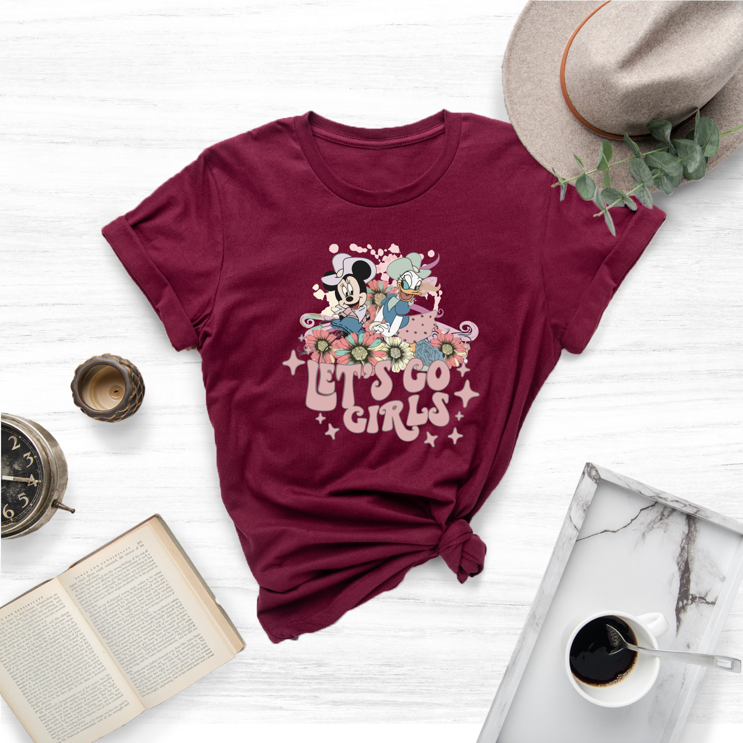 Disney Let's Go Girls Shirt , Minnie Daisy Cowgirls Shirt, Retro Western Country Howdy Shirt, Long Live Cowboy Yee Haw Tee, Disneyland Gift