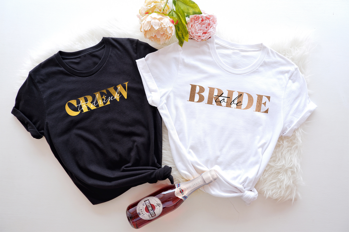 Embrace your modern bridal style with a captivating Minimalist "Bride to Be" Shirt. 