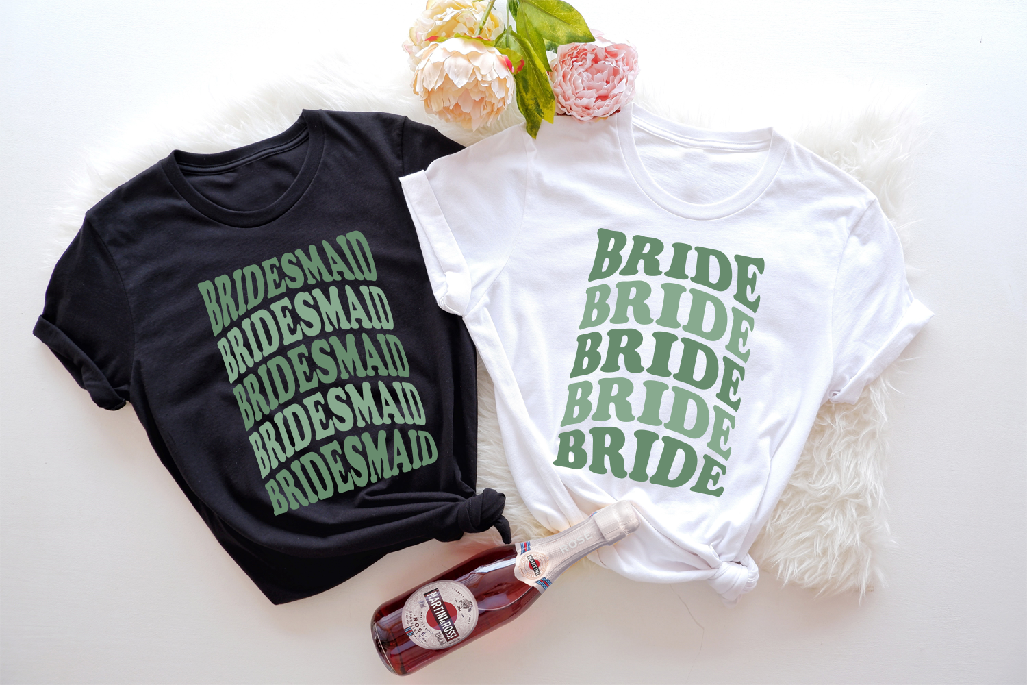 Embrace a touch of nostalgia and add a unique flair to your bachelorette celebration with our charming Retro Bride and Bridesmaid Shirts. 