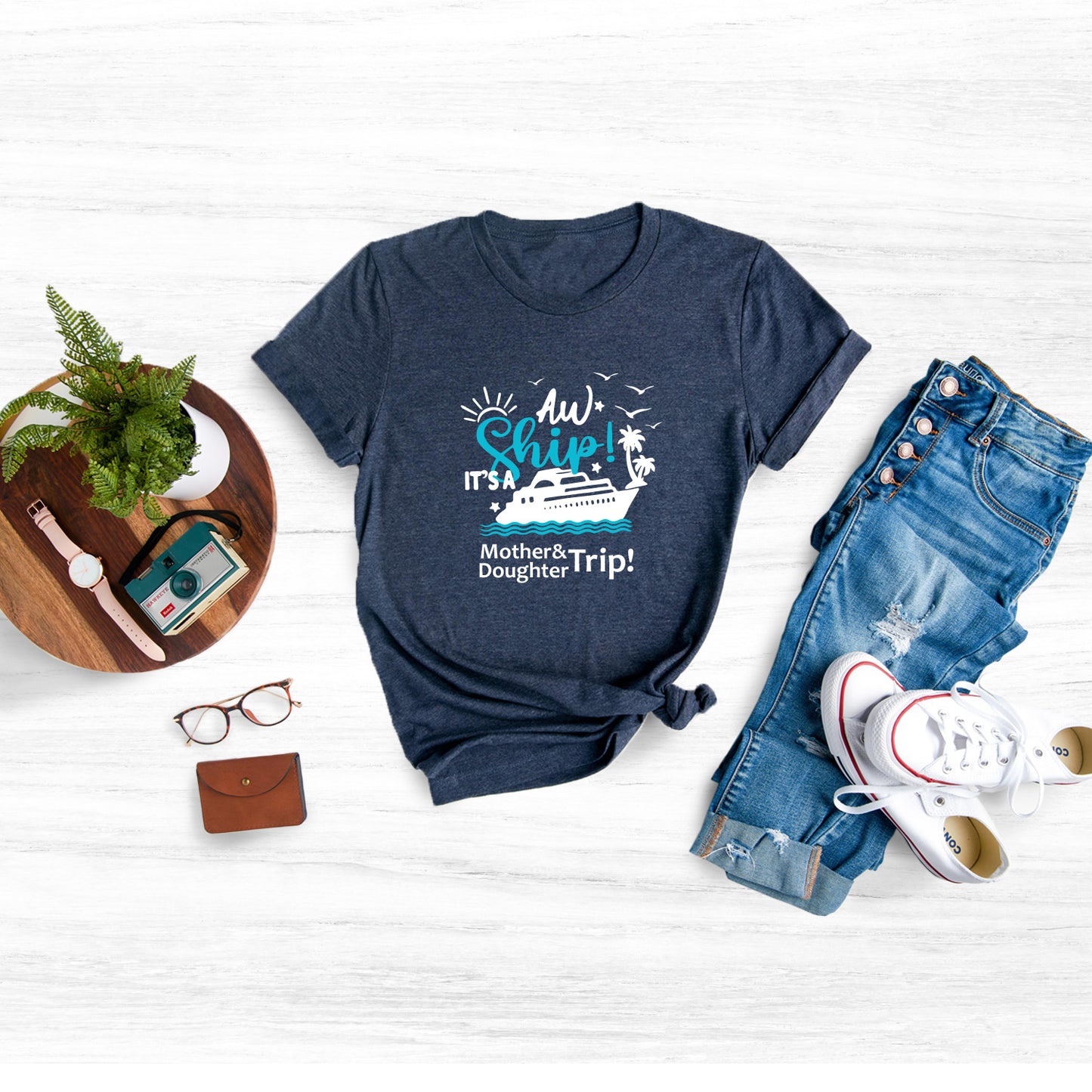 Mother Daughter Cruise Shirts, Travel Graphic Tees: Create Unforgettable Memories Together
