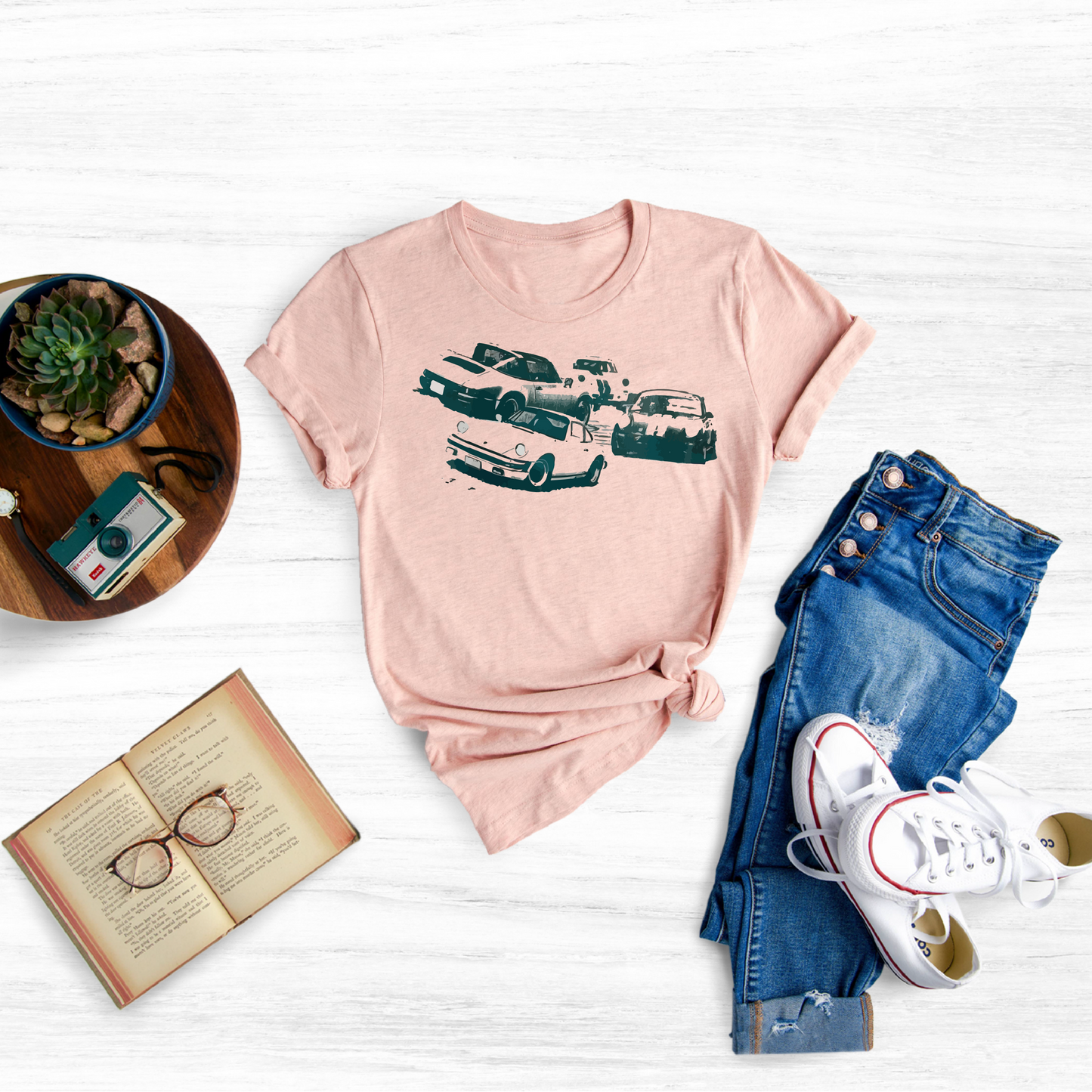 Step back in time and embrace the nostalgic charm of vintage automobiles with our Oldtimer Retro Vintage Graphic T-Shirt, Vintage Auto Unisex T-Shirt.