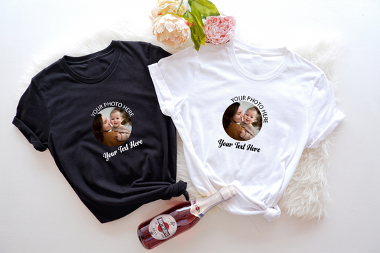 Personalized Photo Baby Bodysuit: Capture precious moments with this custom-made onesie
