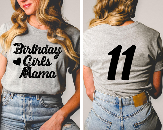 Mark her special day with this unique and eye-catching Girls Birthday T-Shirt.