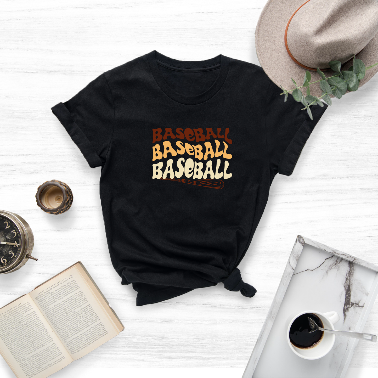 "Show your love for the game with this stylish and comfortable baseball t-shirt."