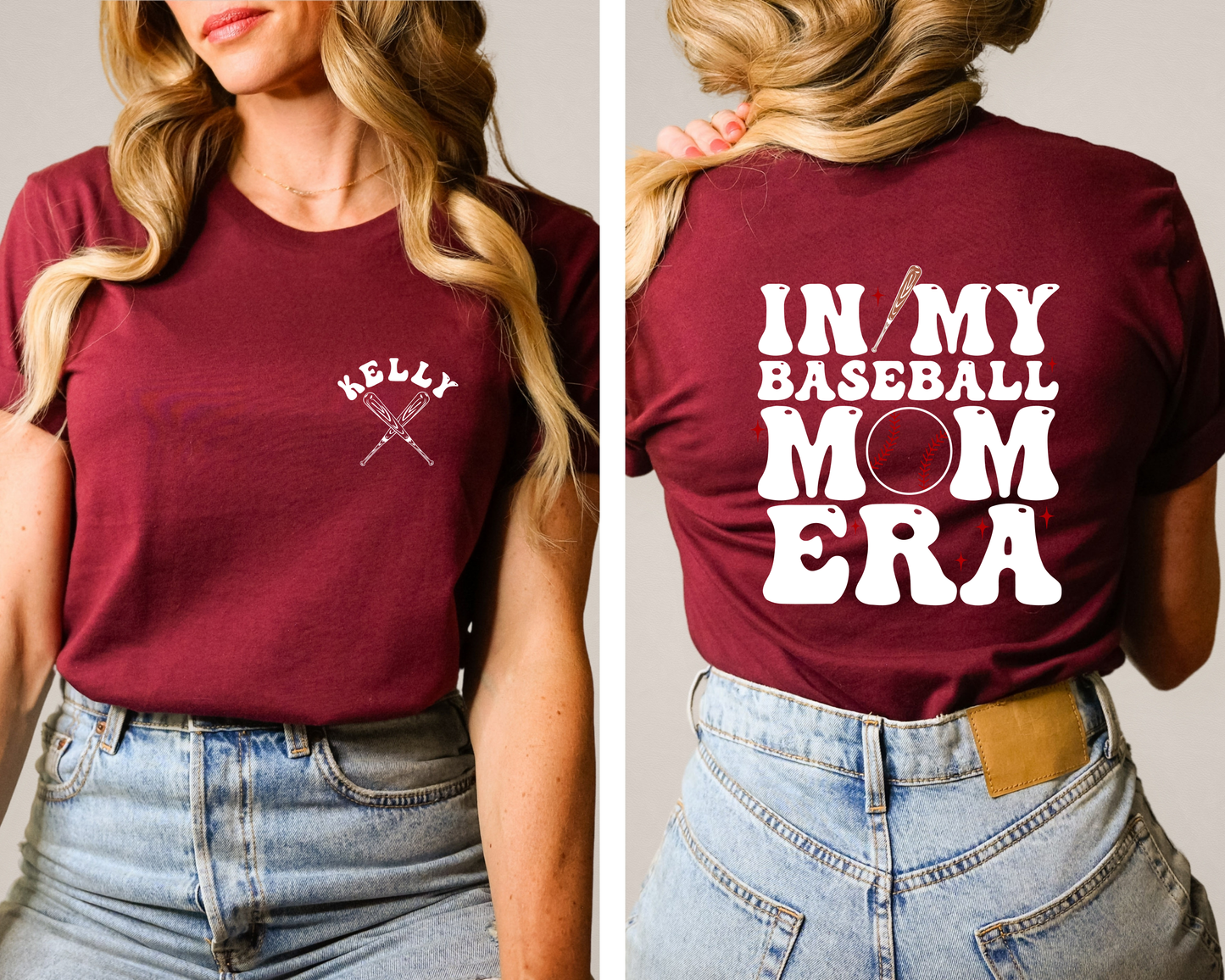 "Basketball Mom Shirt: Show your love for the sport and your child with this stylish tee."