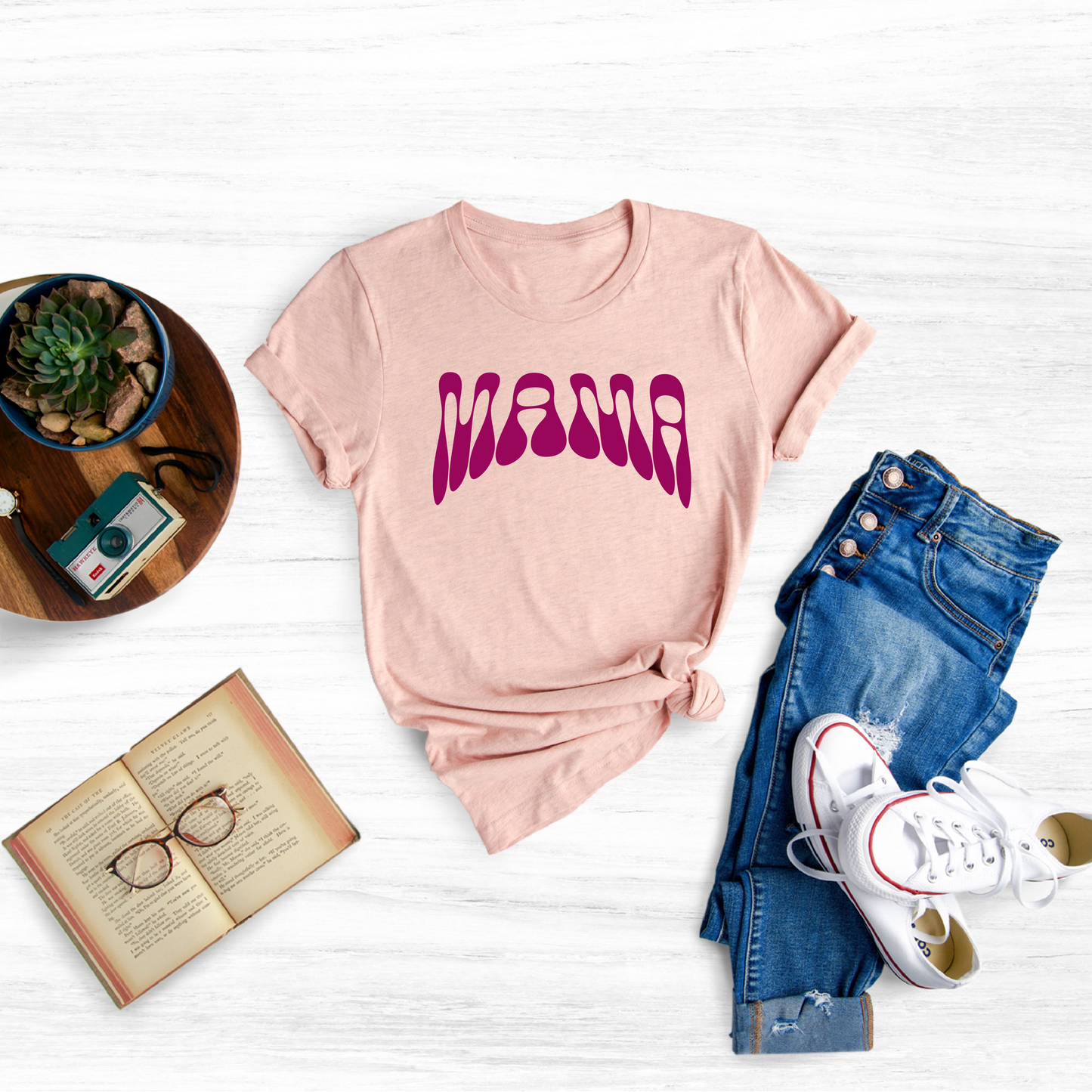 A heart-warming Valentine's Day shirt for moms featuring a loving message and "Best Mom Ever" text.